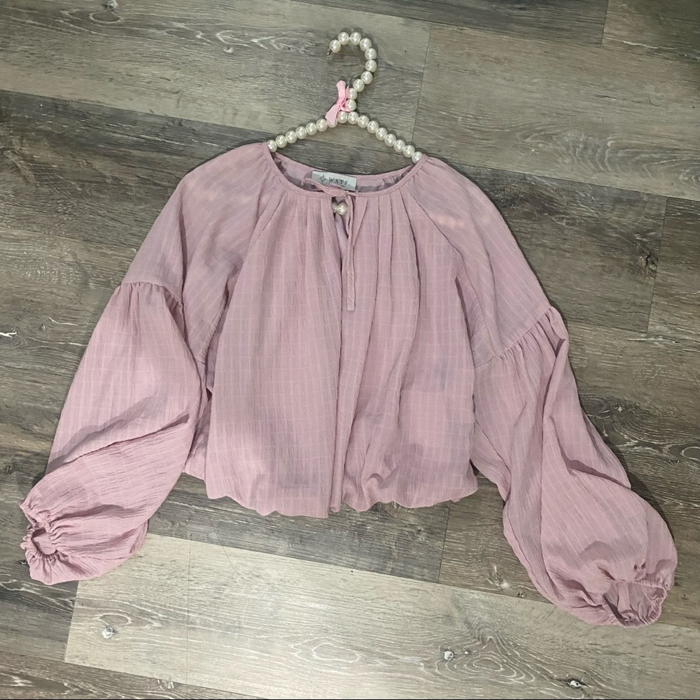 RARE Pink Blouse - Picture 3 of 4